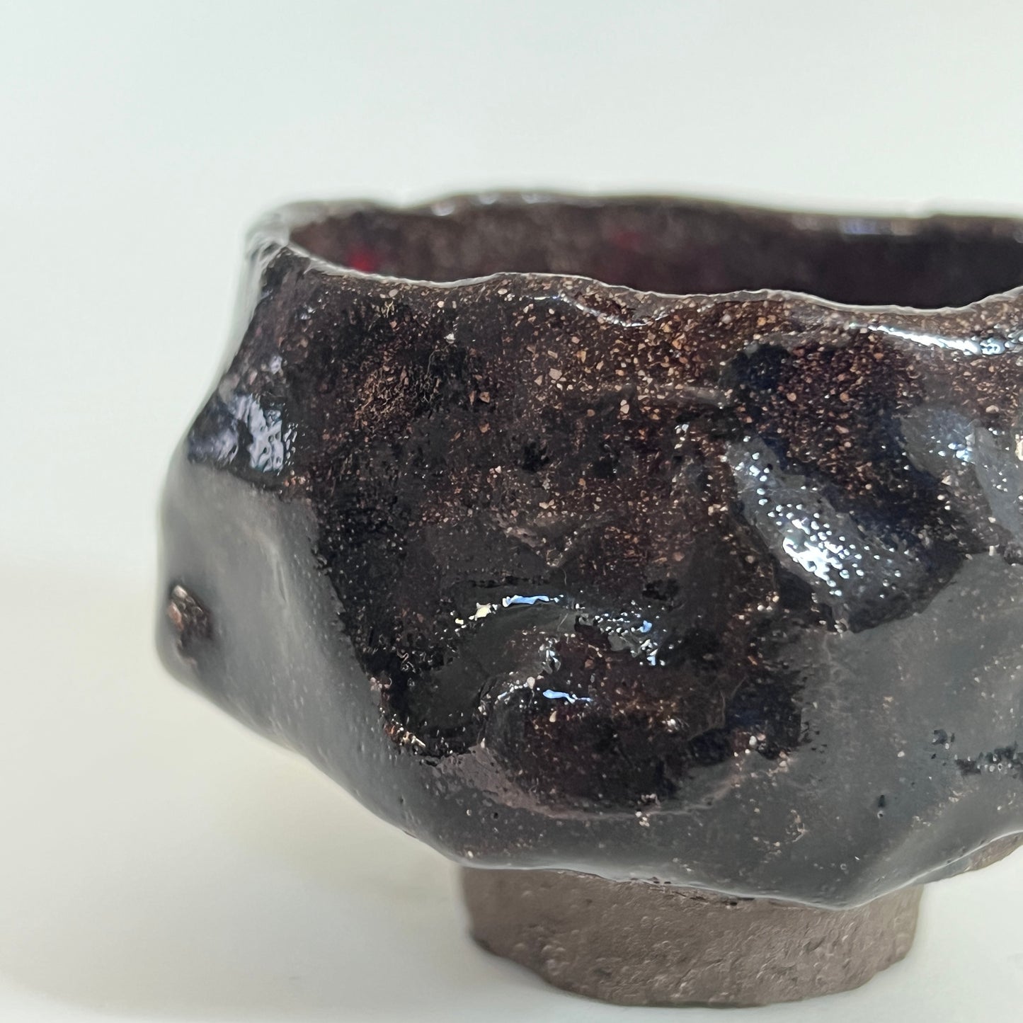 Small lava rock cup